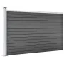 Panel de valla WPC negro 175x105 cm de vidaXL, Paneles de vallas - Ref: Foro24-148976, Precio: 147,11 €, Descuento: %