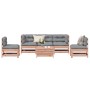 Juego de muebles jardín 6 pzas y cojines madera abeto Douglas von , Gartensets - Ref: Foro24-3250726, Preis: 612,11 €, Rabatt: %