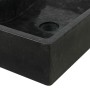Solid teak wood vanity unit with black marble sinks by vidaXL, bathroom vanities - Ref: Foro24-3058166, Price: 475,36 €, Disc...