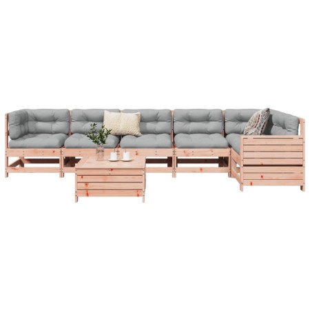 Set mit 7 Gartensofas aus massiver Tanne Douglasie von , Gartensets - Ref: Foro24-3250874, Preis: 452,39 €, Rabatt: %