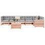 Set mit 7 Gartensofas aus massiver Tanne Douglasie von , Gartensets - Ref: Foro24-3250874, Preis: 452,39 €, Rabatt: %