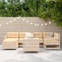 7-teilige Gartensofagarnitur aus massivem Kiefernholz von , Gartensets - Ref: Foro24-3250984, Preis: 442,68 €, Rabatt: %