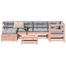 Set of 7 garden sofas solid fir Douglas wood by , Garden sets - Ref: Foro24-3250910, Price: 427,01 €, Discount: %