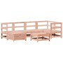 Set of 7 garden sofas solid fir Douglas wood by , Garden sets - Ref: Foro24-3250910, Price: 427,01 €, Discount: %