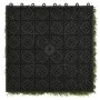 Artificial grass tiles 11 pcs green 30x30 cm by vidaXL, artificial flora - Ref: Foro24-149030, Price: 56,23 €, Discount: %