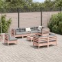 Set mit 9 Gartensofas mit Kissen aus Douglasienholz von , Gartensets - Ref: Foro24-3299517, Preis: 787,06 €, Rabatt: %