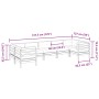 Set mit 7 Gartensofas mit Kissen aus imprägniertem Kiefernholz von , Gartensets - Ref: Foro24-3299624, Preis: 721,31 €, Rabat...