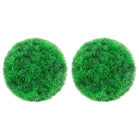 Bolas de boj artificial 2 unidades 22 cm de vidaXL, Flora artificial - Ref: Foro24-315478, Precio: 23,14 €, Descuento: %