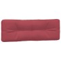 Cojines para sofá de palets 5 unidades tela rojo tinto de , Cojines para sillas y sofás - Ref: Foro24-3217140, Precio: 150,83...