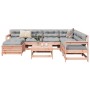 Set of garden sofas 8 pcs solid fir wood Douglas by , Garden sets - Ref: Foro24-3250590, Price: 461,75 €, Discount: %