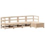 5-teilige Gartensofagarnitur aus massivem Kiefernholz von , Gartensets - Ref: Foro24-3250836, Preis: 292,71 €, Rabatt: %