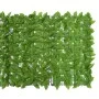 Balcony awning with green leaves 500x100 cm by vidaXL, Umbrellas - Ref: Foro24-315501, Price: 54,90 €, Discount: %