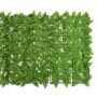 Balkonmarkise mit grünen Blättern 500x100 cm von vidaXL, Sonnenschirme - Ref: Foro24-315501, Preis: 50,31 €, Rabatt: %