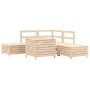 Set mit 6 Gartensofas aus massivem Kiefernholz von , Gartensets - Ref: Foro24-3250696, Preis: 399,97 €, Rabatt: %