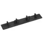 Platform end caps 10 units black plastic by vidaXL, Floors and carpets - Ref: Foro24-149003, Price: 24,37 €, Discount: %