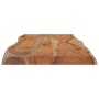 Rectangular acacia wood board with live edge 90x40x2.5 cm by , Table tops - Ref: Foro24-370611, Price: 68,75 €, Discount: %