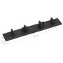 Platform end caps 10 units black plastic by vidaXL, Floors and carpets - Ref: Foro24-149003, Price: 24,37 €, Discount: %