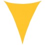 Yellow HDPE triangular sail awning 160 g/m² 4x5x5 m by , Umbrellas - Ref: Foro24-311591, Price: 30,08 €, Discount: %