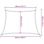 HDPE orange trapezium sail awning 160 g/m² 4/5x3 m by , Umbrellas - Ref: Foro24-311710, Price: 44,06 €, Discount: %