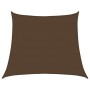 Toldo de vela trapecio HDPE marrón 160 g/m² 4/5x4 m de , Sombrillas - Ref: Foro24-311821, Precio: 51,20 €