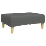 Reposapiés de tela gris oscuro 77x55x31 cm von , Osmanen - Ref: Foro24-4007372, Preis: 69,61 €, Rabatt: %