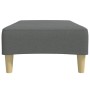 Reposapiés de tela gris oscuro 77x55x31 cm von , Osmanen - Ref: Foro24-4007372, Preis: 69,61 €, Rabatt: %