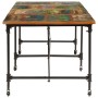 Mesa de comedor madera maciza reciclada 220x90x77 cm de , Mesas de cocina y de comedor - Ref: Foro24-358883, Precio: 338,44 €...