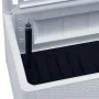 Flowerbed with trellis and white automatic irrigation system by vidaXL, Pots and planters - Ref: Foro24-313967, Price: 156,86...