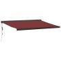 Toldo retráctil automático burdeos 450x300 cm by , Awnings - Ref: Foro24-3215331, Price: 682,89 €, Discount: %