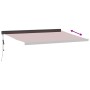 Toldo retráctil automático burdeos 450x300 cm by , Awnings - Ref: Foro24-3215331, Price: 682,89 €, Discount: %