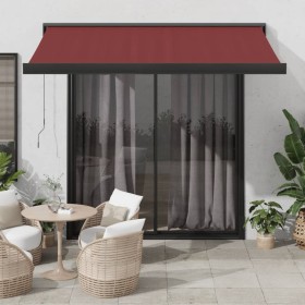 Toldo retráctil manual color burdeos 350x250 cm von , Markisen - Ref: Foro24-3215319, Preis: 547,84 €, Rabatt: %