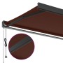 Toldo retráctil automático burdeos 300x250 cm von , Markisen - Ref: Foro24-3215733, Preis: 511,12 €, Rabatt: %