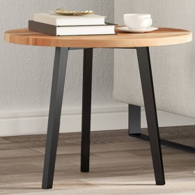 Tablero de mesa redondo madera maciza de acacia Ø50x2 cm by , Table tops - Ref: Foro24-4008695, Price: 32,48 €, Discount: %