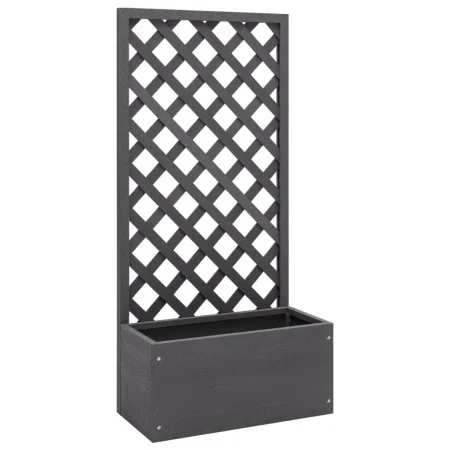 Jardinera con enrejado WPC 65x30x135 cm de vidaXL, Maceteros y jardineras - Ref: Foro24-149023, Precio: 172,05 €, Descuento: %