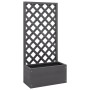 Planter with WPC trellis 65x30x135 cm by vidaXL, Pots and planters - Ref: Foro24-149023, Price: 175,37 €, Discount: %