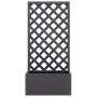 Jardinera con enrejado WPC 65x30x135 cm de vidaXL, Maceteros y jardineras - Ref: Foro24-149023, Precio: 172,05 €, Descuento: %