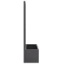 Jardinera con enrejado WPC 65x30x135 cm de vidaXL, Maceteros y jardineras - Ref: Foro24-149023, Precio: 175,27 €, Descuento: %