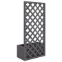 Jardinera con enrejado WPC 65x30x135 cm de vidaXL, Maceteros y jardineras - Ref: Foro24-149023, Precio: 172,05 €, Descuento: %