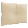 Cojines para sofá de palets 3 unidades tela beige by , Cushions for chairs and sofas - Ref: Foro24-360859, Price: 50,58 €, Di...