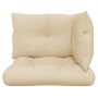 Cojines para sofá de palets 3 unidades tela beige by , Cushions for chairs and sofas - Ref: Foro24-360859, Price: 50,58 €, Di...