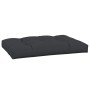 Cojín de asiento de jardín de tela negro 120x80x12 cm by , Cushions for chairs and sofas - Ref: Foro24-360520, Price: 51,58 €...