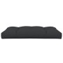 Cojín de asiento de jardín de tela negro 120x80x12 cm by , Cushions for chairs and sofas - Ref: Foro24-360520, Price: 51,58 €...