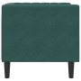 Sillón Chesterfield de terciopelo verde oscuro by , Sofas - Ref: Foro24-372675, Price: 162,94 €, Discount: %