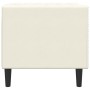 Sillón Chesterfield de terciopelo blanco crema by , Sofas - Ref: Foro24-372680, Price: 161,15 €, Discount: %
