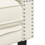 Sillón Chesterfield de terciopelo blanco crema by , Sofas - Ref: Foro24-372680, Price: 161,15 €, Discount: %