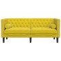 Sofá Chesterfield 2 plazas con cojines terciopelo amarillo von , Sofas - Ref: Foro24-372689, Preis: 250,77 €, Rabatt: %