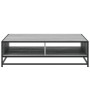Mesa centro madera ingeniería y metal gris Sonoma 100x100x30 cm by , Coffee table - Ref: Foro24-848777, Price: 82,03 €, Disco...