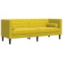 Set de sofás Chesterfield y cojines 2 pzas terciopelo amarillo von , Sofas - Ref: Foro24-3209297, Preis: 538,61 €, Rabatt: %
