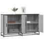Aparador madera de ingeniería gris Sonoma 134x35x76 cm by , Sideboards - Ref: Foro24-3300818, Price: 141,82 €, Discount: %