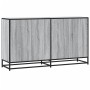 Aparador madera de ingeniería gris Sonoma 134x35x76 cm by , Sideboards - Ref: Foro24-3300818, Price: 141,82 €, Discount: %